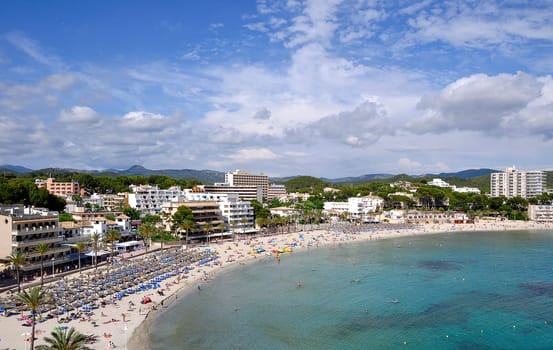Bathing bay in Mallorca