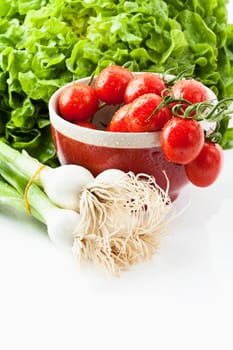 Salad preparation