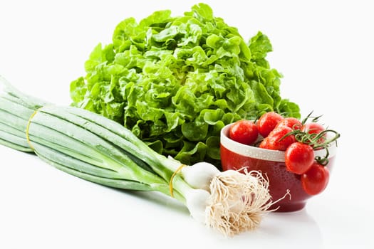 Salad preparation