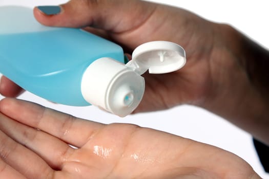 Hand disinfection