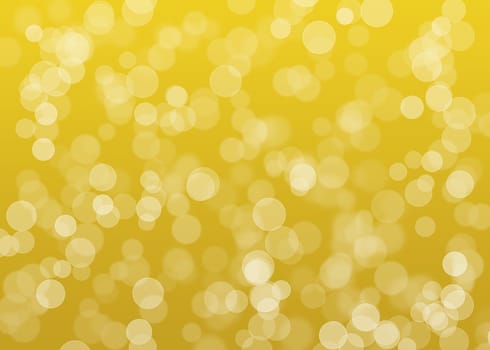 Light reflections gold abstract
