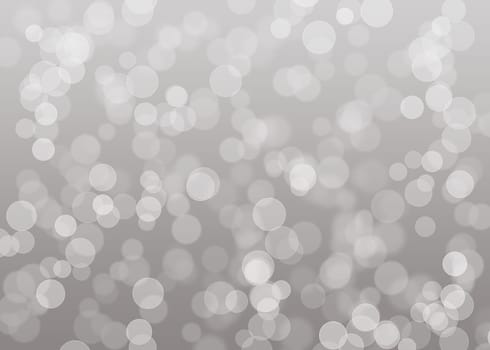 Light reflections silver abstract
