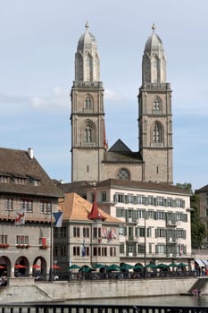 Grossmünster,Zurich,Switzerland