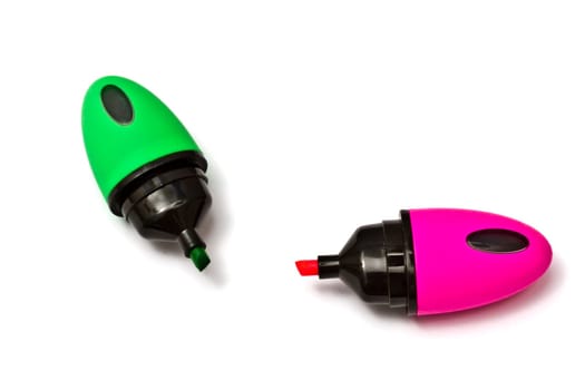 highlighter on white background