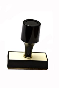 Rubber stamp on white background