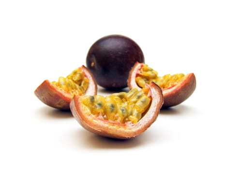 Passion fruit (Passiflora edulis)