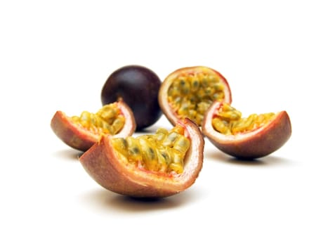 Passion fruit (Passiflora edulis)