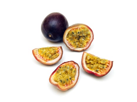 Passion fruit (Passiflora edulis)