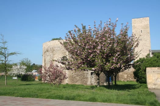 City wall in Staßfurt