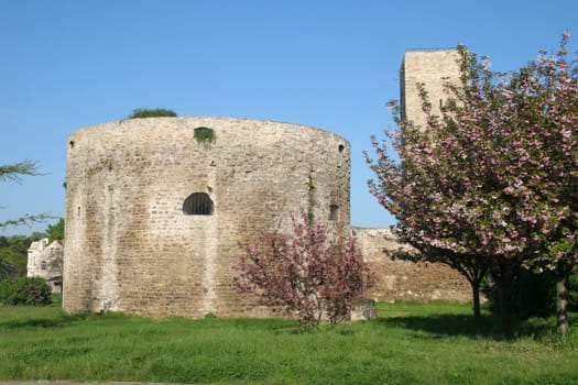 City wall in Staßfurt