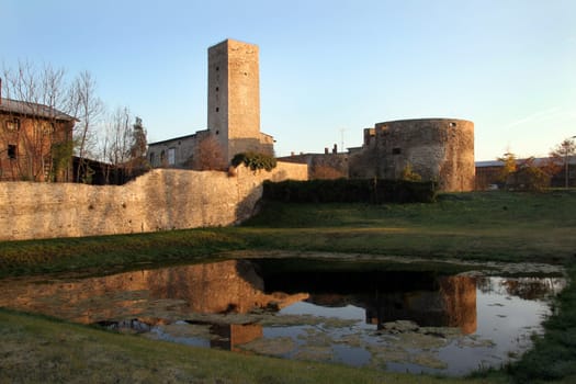City wall in Staßfurt