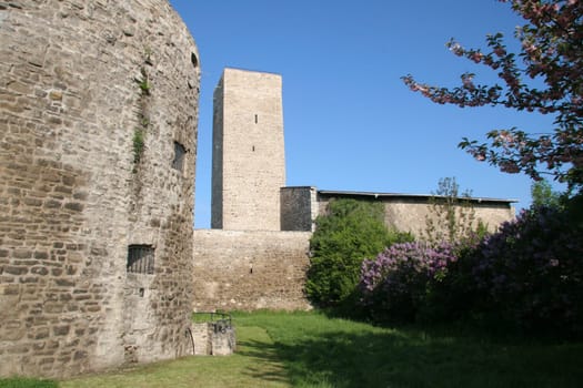 City wall in Staßfurt