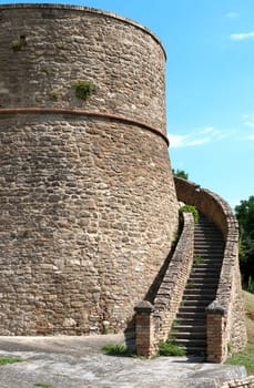 The scale for Rocca in Predappio