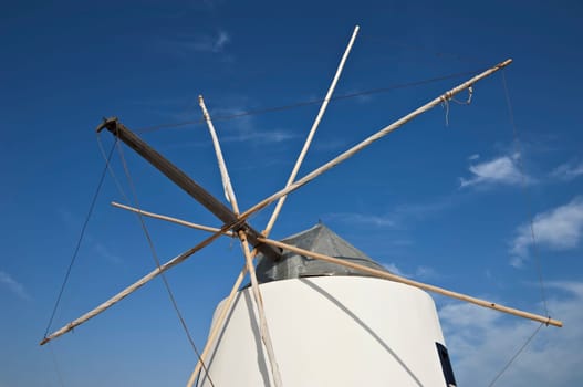 Old windmill in Castro Marim, Algarve, Porugal
