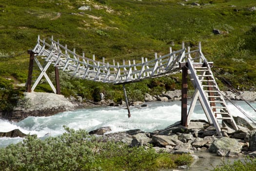 Mountain stream in Norway