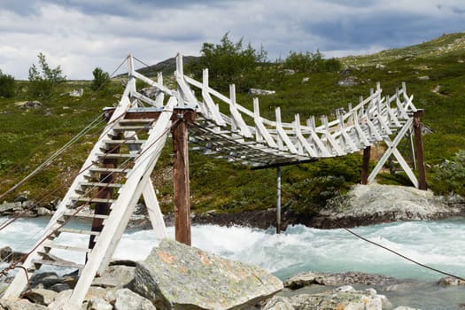 Mountain stream in Norway