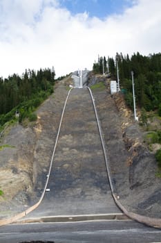 Ski flying hill in Vikersund
