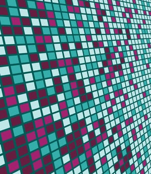 Colorful mosaic patch. Vector illustrationr abstract background.