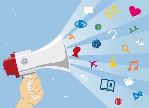 Business impulsion through social media network
