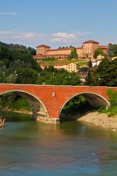 Skyline of Moncalieri Turin