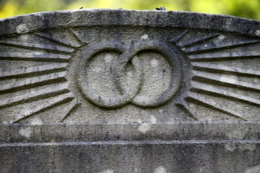 Symbol on a gravestone
