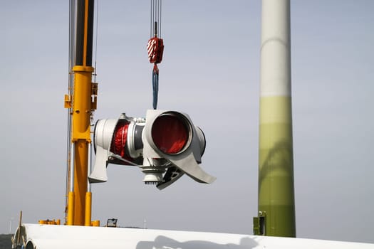 Construction of a wind turbine