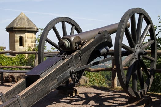 Cannon at Wartburg Castle