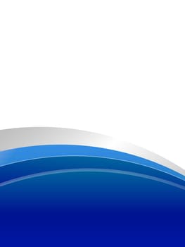 Blue Waves Background