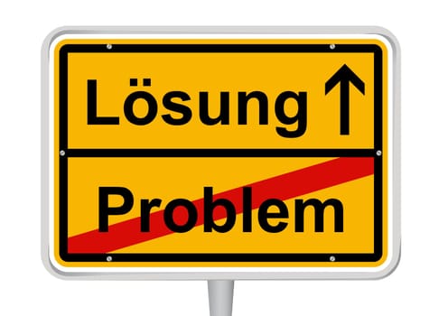 Town sign problem/solution
