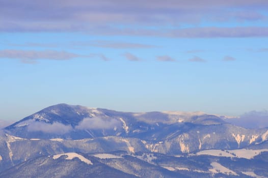 Winter in the Alps