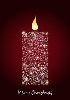 Christmas candle
