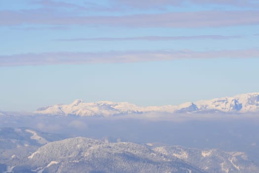 Winter in the Alps