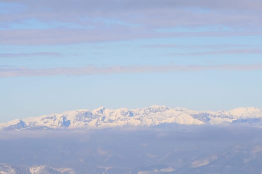 Winter in the Alps