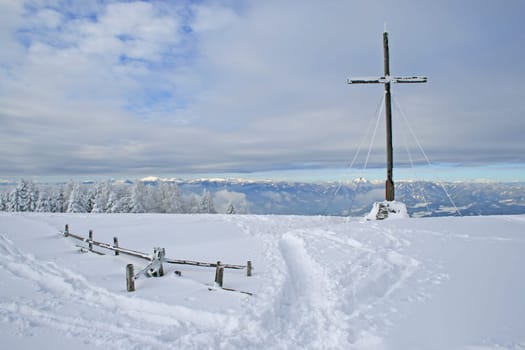 Winter in the Alps