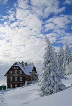 Winter in the Alps
