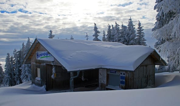 Winter in the Alps