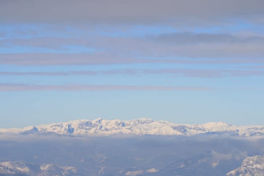 Winter in the Alps