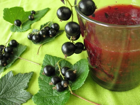Blackcurrant smoothie