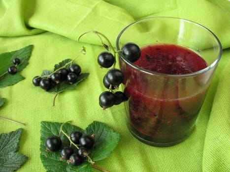 Blackcurrant smoothie