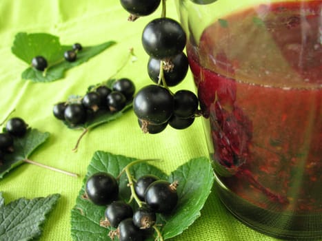Blackcurrant smoothie
