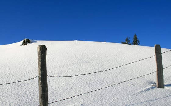 Winter in the Alps