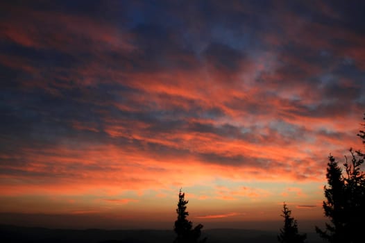Sunrise in the Alps