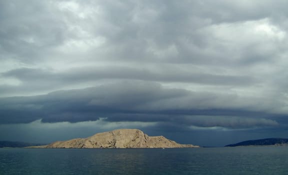 Thunderstorm by the sea