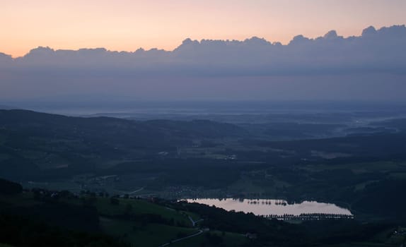 Sunrise at the Stubenbergsee