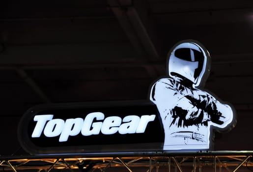 The Stig, famous Top Gear racing driver