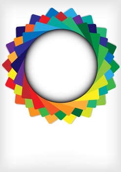 Multicolor Abstract Background With Place for Text