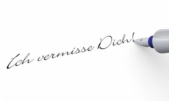 Pen Concept - I Miss You!