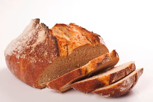 A loaf of spelt bread