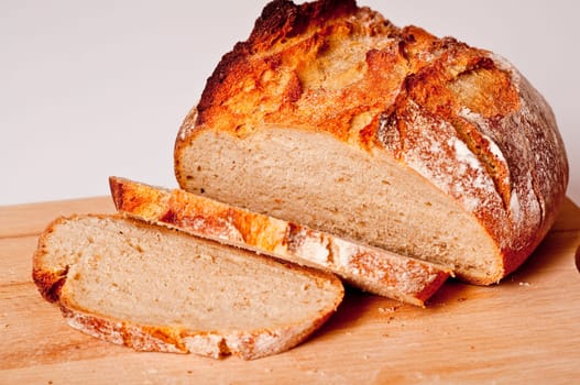 A loaf of spelt bread
