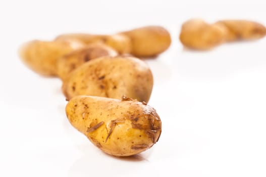 fresh potatoes